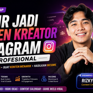 Kursus Jadi Konten Kreator Instagram